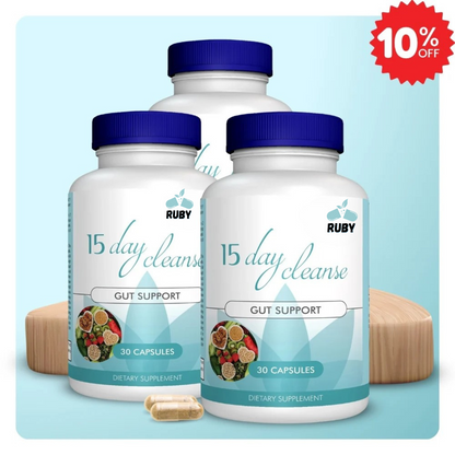 15-Daagse Detox – Ondersteuning voor darmen en colon | Cafeïnevrij | Geavanceerde formule met senna, cascara sagrada & psylliumvezels | Non-GMO | 30 capsules